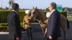 Туркманистон президентининг ҳадяси