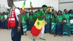 Les supporters des Lions du Sénégal