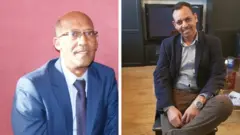 ዶ/ር ክፍለማርያም ኣብርሃም ምስ መምህር ጸጋይ ገብረሂወት