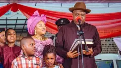 Gov Diri for swearing in ceremony