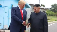 Trump and Kim Jong-Un