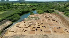 A mass graveyard in western Gujarat