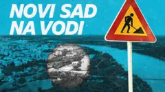 Ilustracija Novi Sad na vodi