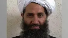 The Taliban said there was no photo of Hibatullah Akhundzada - but Afghan media soon circulated this image
