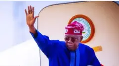 Aworan Aarẹ Bola Tinubu