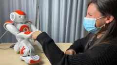 The researchers said they found some of the children were more willing to confide in the robot than in person or online