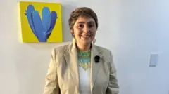 A congressista colombiana Carolina Giraldo, em dezembro de 2025