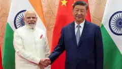 पीएम मोदी और शी जिनपिंग की तस्वीर