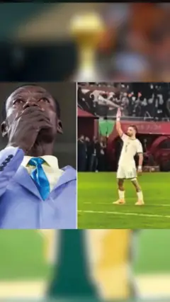  احتفال اللاعب الجزائري محمد أمين عمورة أمام المشجع الكونغولي "لومومبا" يثير الجدل.. وعمورة يعتذر