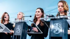 ২০১৯ থেকে ২০২৩ সাল পর্যন্ত প্রধানমন্ত্রী সানা মারিনের নেতৃত্বে ফিনিশ সরকারে নারীদের প্রাধান্য ছিল।