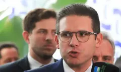 O presidente da Câmara dos Deputados, Hugo Motta