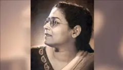 मशहूर लेखिका इस्मत चुग़ताई की तस्वीर
