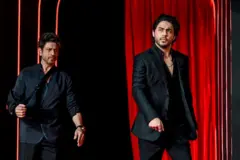 শাহরুখ খান ও তার ছেলে আরিয়ান খান