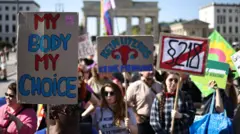 من تظاهرة "مسيرة من أجل الحياة" في برلين، ألمانيا، 16 سبتمبر/أيلول 2023