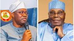 Aworan Seyi Makinde ati Atiku Abubakar