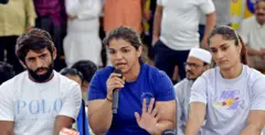 महिला पहलवान