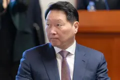 آقای چی تائه-وون رئیس هولدینگ اس‌کی