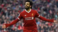 Ɗanwasan gaba na Masar Mohamed Salah