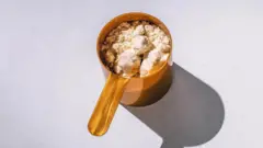 Creatina en polvo