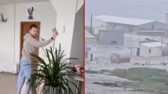 Poplavljen grad: Cunami posle snažnog zemljotresa u Rusiji