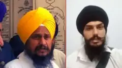 ਜਥੇਦਾਰ ਹਰਪ੍ਰੀਤ ਸਿੰਘ ਤੇ ਅਮ੍ਰਿਤਪਾਲ ਸਿੰਘ