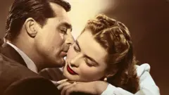 Cary Grant e Ingrid Bergman.