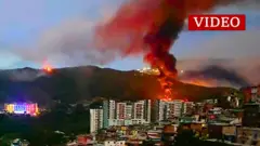 Bombardeos en Caracas