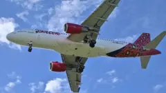Indege ya Batik Air yavuye gato mu nzira yayo ariko ibasha kururusha neza 