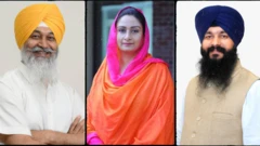 ਰਣਜੀਤ ਸਿੰਘ ਢਿੱਲੋਂ, ਹਰਸਿਮਰਤ ਕੌਰ ਬਾਦਲ ਅਤੇ ਹਰਦੀਪ ਸਿੰਘ ਬੁਟਰੇਲਾ 