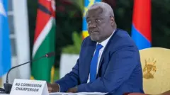 የአፍሪካ ኅብረት ኮሚሽን ሊቀ መንበር ሙሳ ፋኪ ማሐማት
