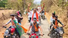 ધરમપુરમાં ભાજપની એક રેલીની તસવીર