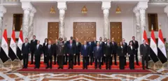 الصورة الرسمية للحكومة المصرية الجديدة عقب حلف اليمين الدستورية