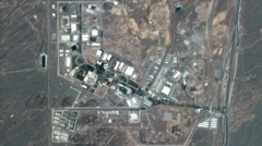 صورة جوية تُظهر منشأة نطنز النووية في إيران 