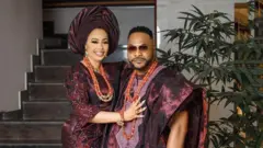 Bolanle Ninalowo and im wife