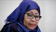 Samia Suluhu Hassan emeriela ntuliaka Onyeisiala mba Tanzania
