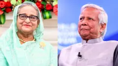 शेख़ हसीना और मोहम्मद यूनुस