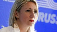 रूसी विदेश मंत्रालय की प्रवक्ता मारिया ज़खारोवा (फ़ाइल फ़ोटो)