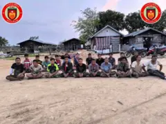 မြို့သစ်မြို့သိမ်းတိုက်ပွဲမှာ ဖမ်းမိတဲ့ စစ်သုံ့ပန်းတွေ