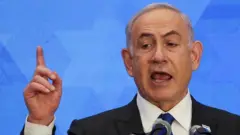 Minisitiri w'intebe wa Israel Benjamin Netanyahu