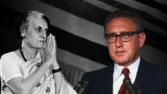ઇન્દિરા ગાંધી અને હેનરી કિસિંજર