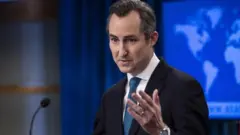 আমেরিকার বিদেশ মন্ত্রকের মুখপাত্র ম্যাথ্যু মিলার