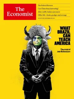 Capa da revista britânica The Economist: "O que o Brasil pode ensinar aos EUA"