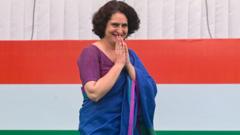 কংগ্রেস নেত্রী প্রিয়াঙ্কা গান্ধী