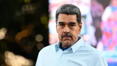 Nicolás Maduro en la Gran Marcha Mundial por la Paz, el 17 de agosto de 2024 en Caracas, Venezuela.