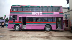 গোলাপি বাস