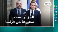 الجزائر تسحب سفيرها من فرنسا على خلفية الصحراء الغربية 