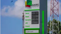 NNPC fuel price board