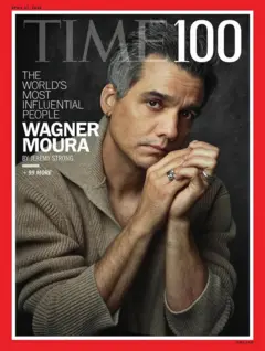 Capa da revista Time com Wagner Moura