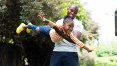 Dis father dey play wit im daughter