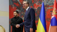 Зеленський вперше у Белграді. Про що домовилися президенти України та Сербії